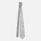 Wonderland Classic Pattern Necktie Tie Stropdas (Achterkant)
