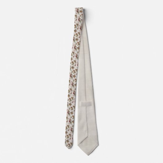Wonderland Classic Pattern Necktie Tie Stropdas (Achterkant)
