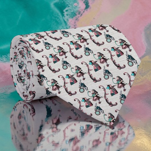 Wonderland Classic Pattern Necktie Tie Stropdas