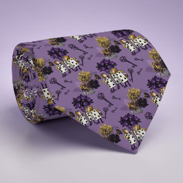 Wonderland Classic Pattern Necktie Tie Stropdas