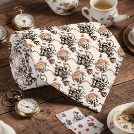 Wonderland Classic Teapot Pattern Necktie Tie Stropdas