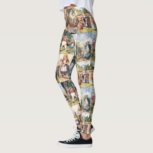  Wonderland Collage Leggings (Links)