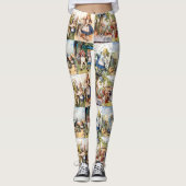  Wonderland Collage Leggings (Voorkant)