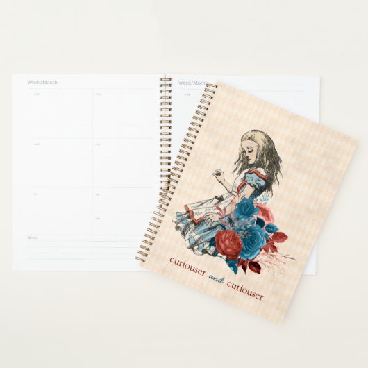Wonderland Curiouser  Storybook Alice Planner (Display)