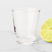 Wonderland Curiouser  Storybook Alice Shot Glas (Rechts)