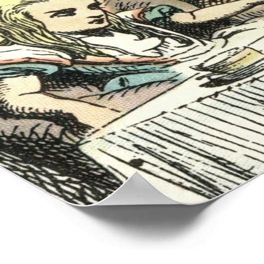 Wonderland Custom Tea Party Poster (Hoek)