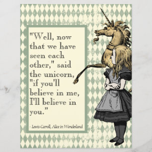 Wonderland dat ik geloof in jou Unicorn