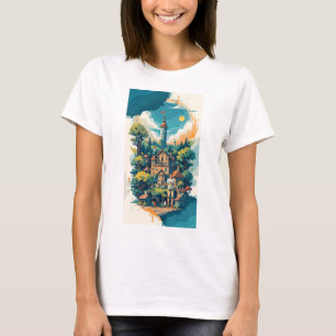 Wonderland: de droom van een reus t-shirt