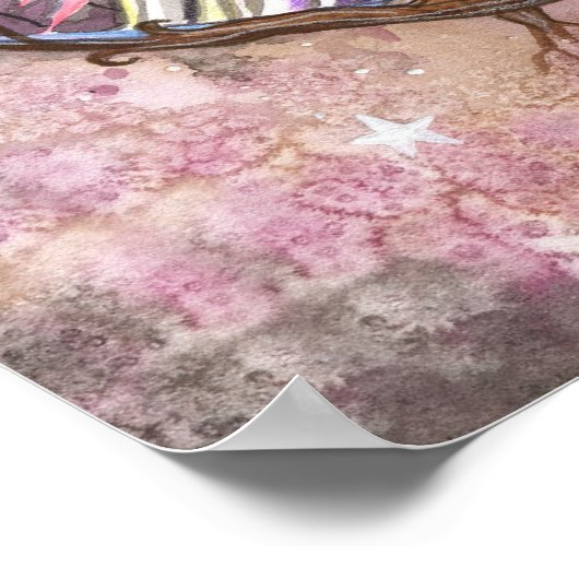 Wonderland Fairy Fantasy Art Poster Print (Hoek)