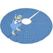 Wonderland Falling Alice Sketchy Pattern Kerstboom Rok (Gekanteld)