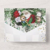 Wonderland Feest Uitnodiging  (Achterkant)