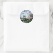 Wonderland Flamingo Baby shower Stickers (Tas)