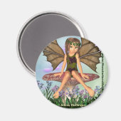 Wonderland Forest Fairy Magneet (Voorkant / Achterkant)