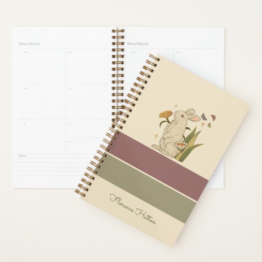 Wonderland Grey  Konijn Planner (Display)