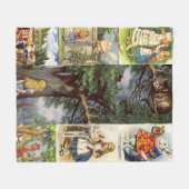 wonderland Grote deken (Voorkant (Horizontaal))