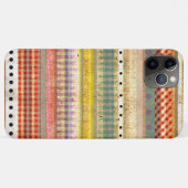 Wonderland Grungy Muster Modern Case-Mate iPhone Case (Achterkant (horizontaal))