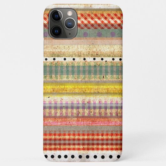 Wonderland Grungy Muster Modern Case-Mate iPhone Case (Achterkant)