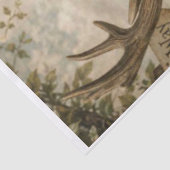 Wonderland Hert Steampunk Tissuepapier (Detail)