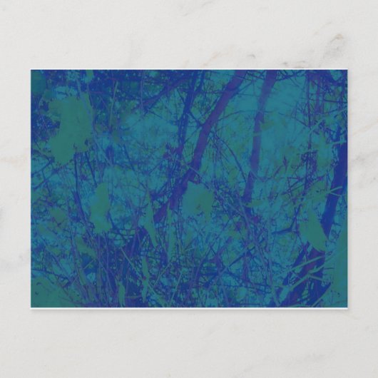 Wonderland in Twilight Briefkaart (Voorkant)