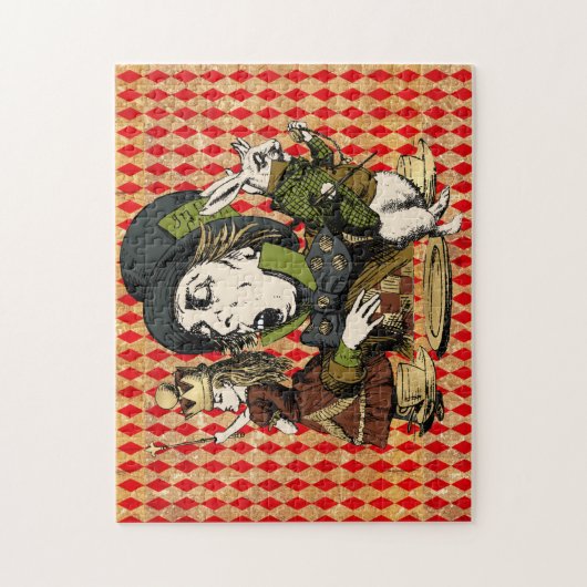  Wonderland Karakters Legpuzzel (Verticaal)