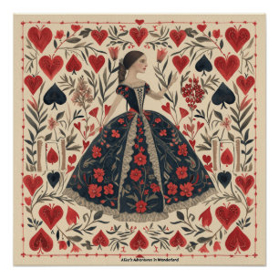 Wonderland: Koningin van de harten: Crimson Monarc Perfect Poster