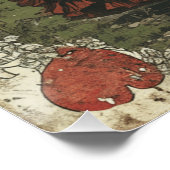 Wonderland: Koningin van de harten, weg met de hoo Perfect Poster (Hoek)