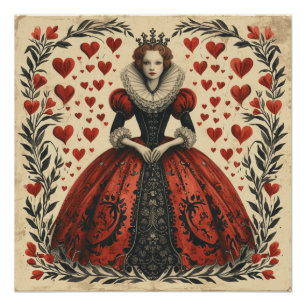 Wonderland Koningin van de harten: Wonderland Maje Perfect Poster