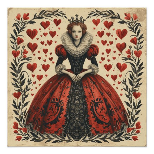 Wonderland Koningin van de harten: Wonderland Maje Perfect Poster (Voorkant)