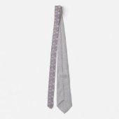 Wonderland Lilac Classic Pattern Necktie Tie Stropdas (Achterkant)