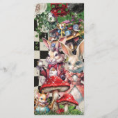 Wonderland Menu (Achterkant)