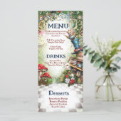 Wonderland Menu (Staand voorkant)