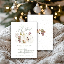 Wonderland Merry Little Christmas Baby shower