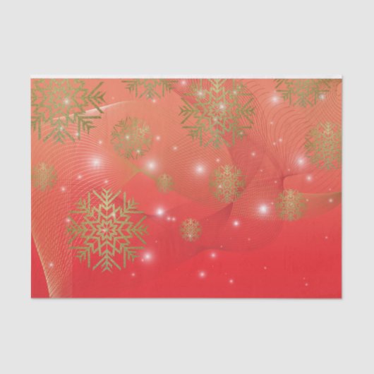 Wonderland met felle kerstdag tissuepapier (Voorkant)