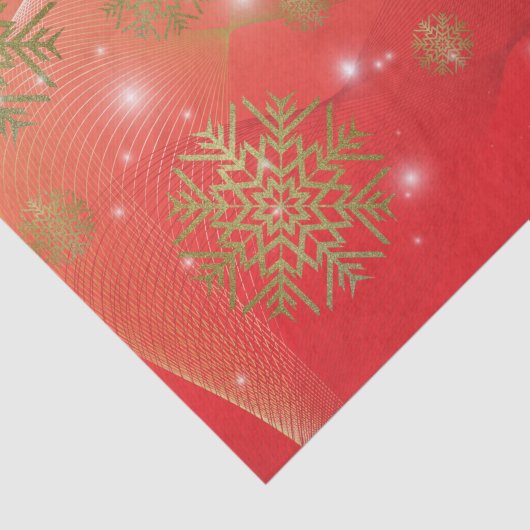 Wonderland met felle kerstdag tissuepapier (Detail)