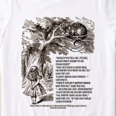 Wonderland op welke manier ik het citaat zou moete Tri-Blend shirt