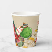 Wonderland Party Cups Papieren Bekers (Voorkant)