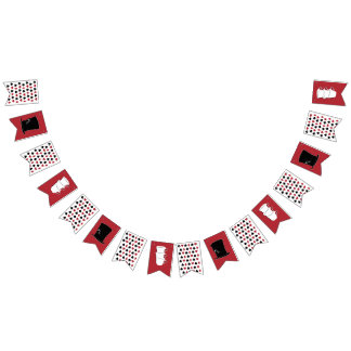 Wonderland Party Flags Vlaggetjes