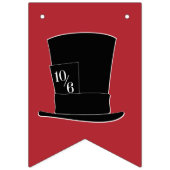 Wonderland Party Flags Vlaggetjes (Tweede vlag)