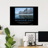 Wonderland Poster (Thuiskantoor)