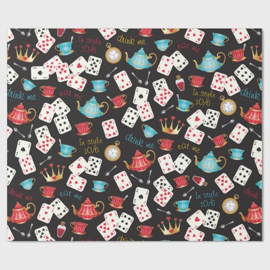 Wonderland Prints Cadeaupapier (Vlak)