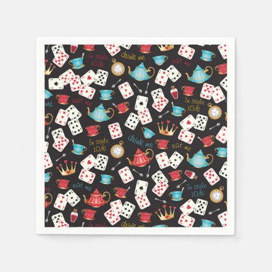 Wonderland Prints Servet (Voorkant)