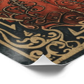 Wonderland Queen of Hearts: Crimson Commando Perfect Poster (Hoek)