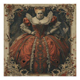 Wonderland Queen of Hearts: Wonderland Rule Perfect Poster