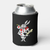 Wonderland Rabbit Easter Bunny Speling Music Blikjeskoeler (Blikje Voorkant)