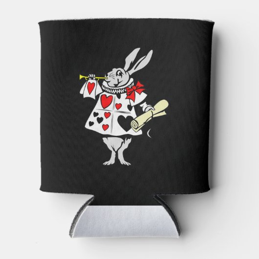 Wonderland Rabbit Easter Bunny Speling Music Blikjeskoeler (Voorkant)