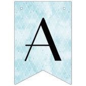 Wonderland Rabbit Happy Birthday Vlaggetjes (Derde vlag)