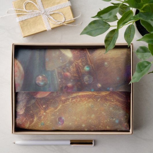 Wonderland Rabbit Hole Fantasy Art Decoupage Tissuepapier (Geschenk)