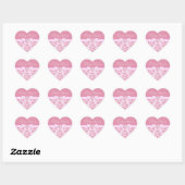 Wonderland Roze Flamingo Baby shower Stickers (Vel)