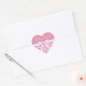 Wonderland Roze Flamingo Baby shower Stickers (Envelop)