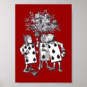 Wonderland Rozen Print (Voorkant)